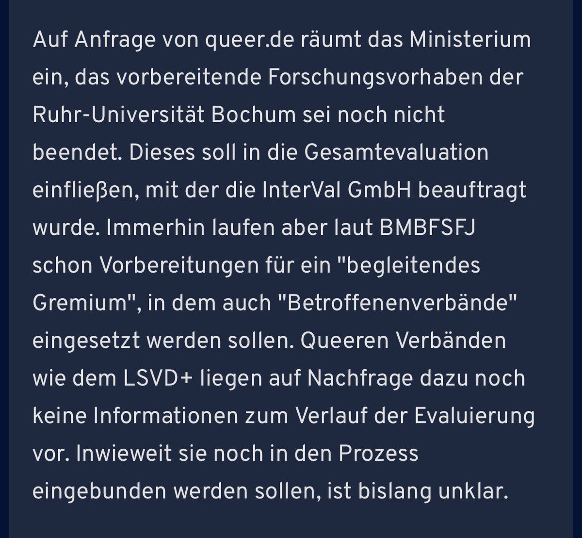 ronalyze's tweet photo. Wir sind u.a. von @PrienKarin @BMBFSFJ nach Strich und Faden angelogen worden zur Evaluation des Selbstbestimmungsgesetzes - und insbesondere zur vorgezogenen Evaluation bzw zum Rechtsgutachten. Stimmt es denn nun, dass Pierre Thielbörger die Evaluation/das Rechtsgutachten an der @ruhrunibochum leitet? Oder wollen Sie auch dazu weiter lieber schweigen, Frau Prien? Herr Thielbörger sitzt in leitender Funktion im Deutschen Institut für Menschenrechte und bei der @mhstiftung und ist ein klarer SBGG und Yogyakarta-Principles-Befürworter.