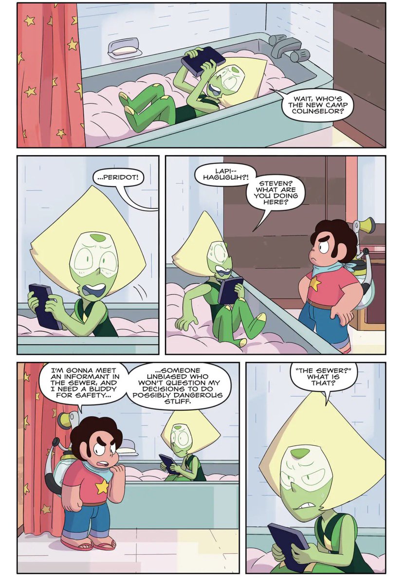 Skittles_Fox9's tweet photo. I love these comics so much omg

#StevenUniverse #Lapidot https://t.co/MCpaBxVGPJ