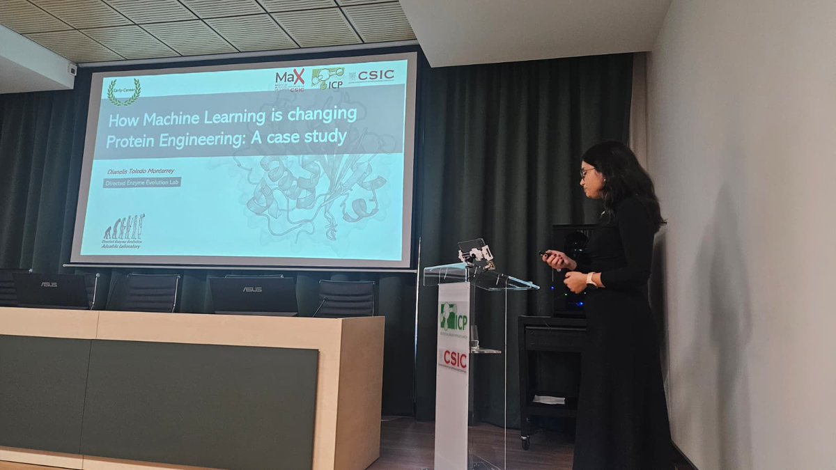 ICP_CSIC's tweet photo. ¡Nuestros seminarios 𝘦𝘢𝘳𝘭𝘺 𝘤𝘢𝘳𝘳𝘪𝘦𝘳 prometen!

La Dra. Dianelis Toledo inauguró esta modalidad, en la que jóvenes investigadora/es nos hablan de su investigación.

🎥 Ya disponible en nuestro canal de YouTube ➡️ https://t.co/G5PVvm3zgh

#ICP_CSIC #MaX https://t.co/NZhFFVC8bD