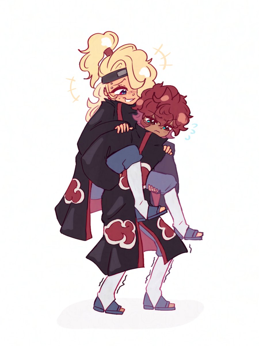 mukimokai's tweet photo. #inkatsuki2026 day 2: fav ship/duo
the trauma never fades but they stay silly https://t.co/v7lE6l7oHz