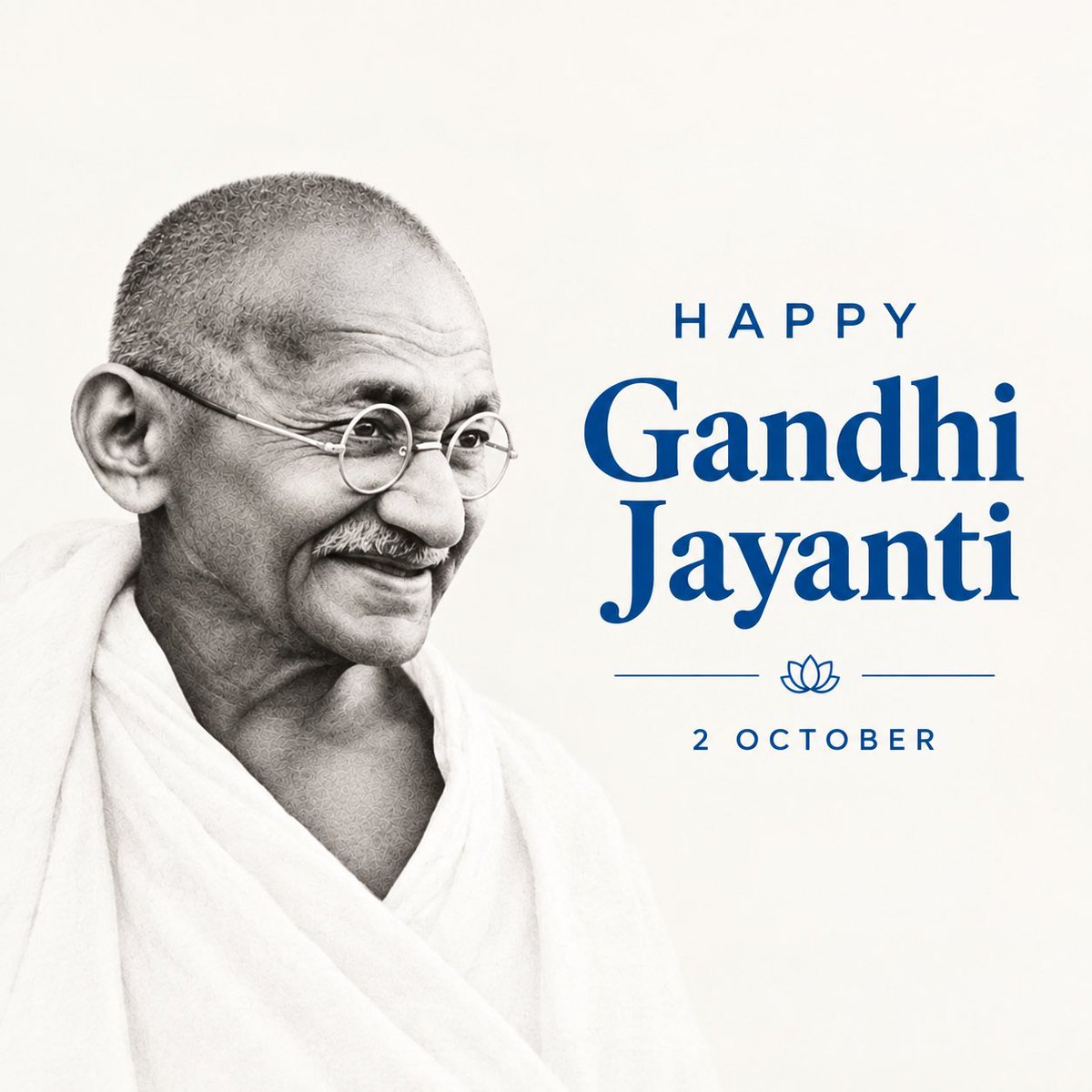 EmbaNicIndia's tweet photo. On the occasion of Gandhi Jayanti, the Embassy of Nicaragua in India extends its warmest greetings to the People and Government of India.

Happy Gandhi Jayanti! https://t.co/h3Tp6Dz3se