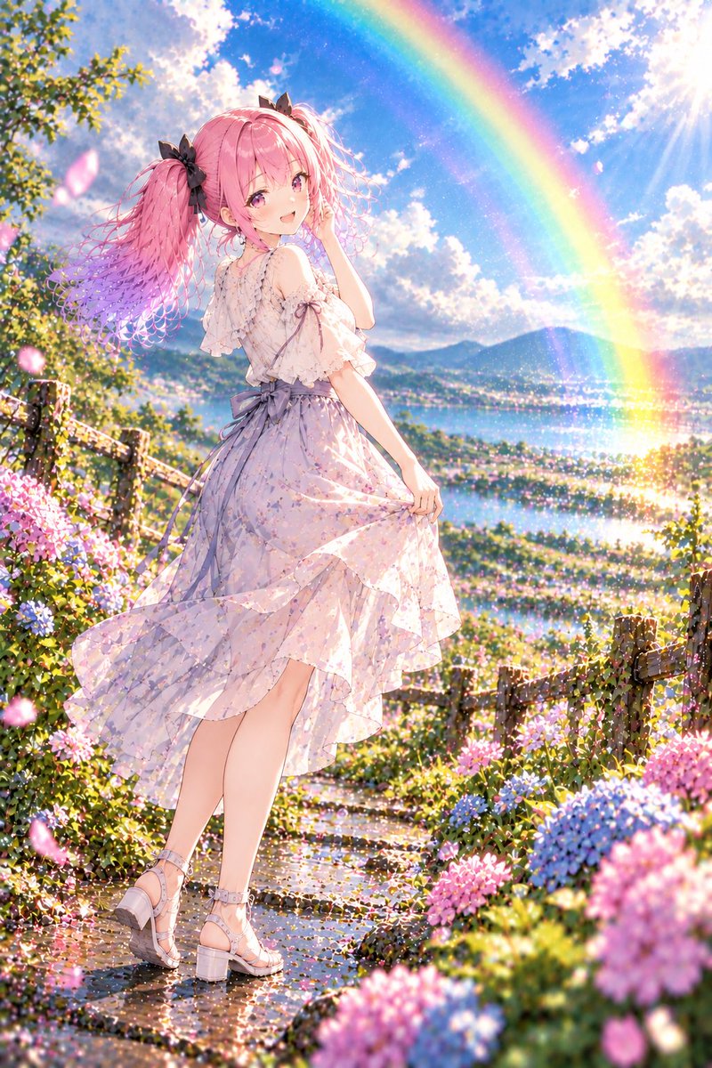 ori_AI_CAMP's tweet photo. #AI晴れたらいいね
雨上がりの先に、虹を見つけた。 https://t.co/57QfJR4bUL