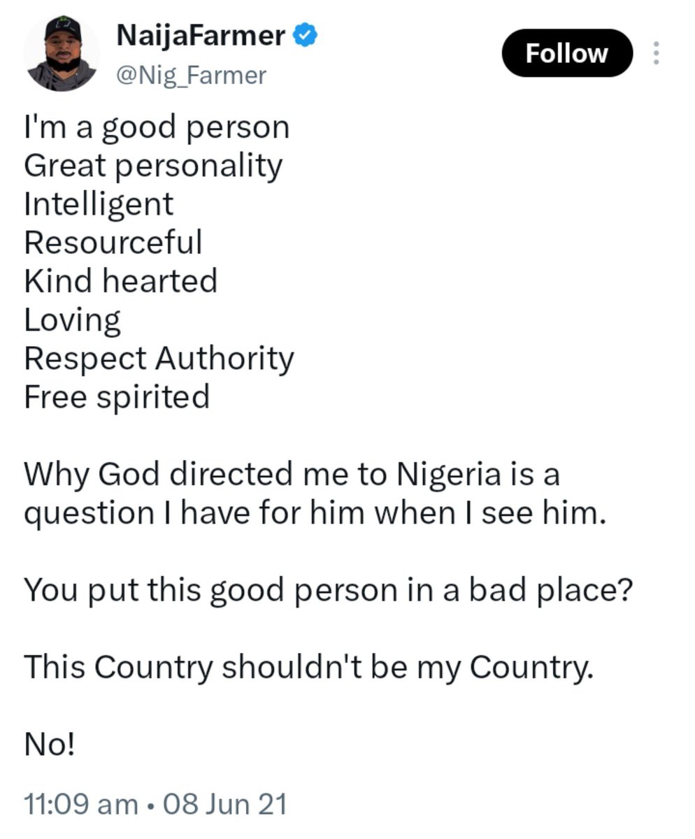 DaddyTwinzz's tweet photo. I have said it that there's something wrong with most Yoruba people.
This is you here talking bad about Nigeria but Peter Obi is where you draw the line. You even rejected Nigeria.
When they call most Yourba people deceitful people, you all will begin to cry foul. What is the difference from what you said in the first frame and what Peter Obi said?