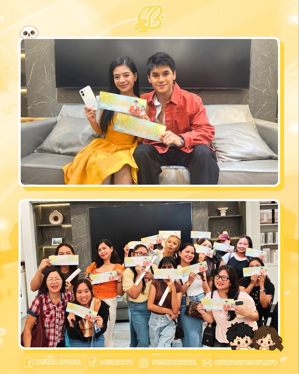 dusbiofc's tweet photo. 𝐂𝐀𝐏𝐓𝐔𝐑𝐄𝐃 𝐖𝐈𝐓𝐇 𝐑𝐄𝐃𝐌𝐈, 𝐌𝐀𝐃𝐄 𝐅𝐎𝐑 𝐃𝐔𝐒𝐓𝐁𝐈𝐀! 📱✨

DustBia proudly holding our hand banners at the Xiaomi Meet & Greet! 🥹💛 Seeing our banners in their hands makes this moment even more special!

And of course, to our Team Live, thank you for showing up and making your presence felt! We appreciate you always! 💛

GetREDMI WITHDustBia
#DusBiXiaomiDay #REDMINote17Series

@dustinyuu @biancadeveraa | @Xiaomi_PH