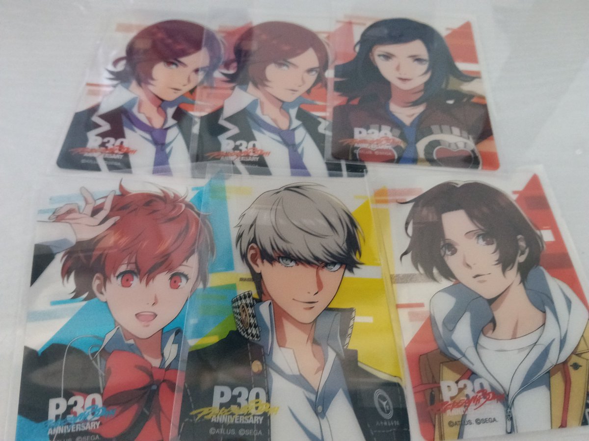 Taka9ra__'s tweet photo. 【交換】ペルソナ ハラカド コラボカフェ コースター 特典 フォトカ

譲：
・購入特典
　P2罪／P5X

・コースター
    P4

・クリアフォトカード
　P2罪×2／P2罰／P3P／P4／P5X

求：
購入特典→P5>P1(異聞録)
コースター→P5>P1(異聞録)
フォトカ→P1（異聞録）／P5

お気軽にお声掛けください。 https://t.co/HHFtk9quVL