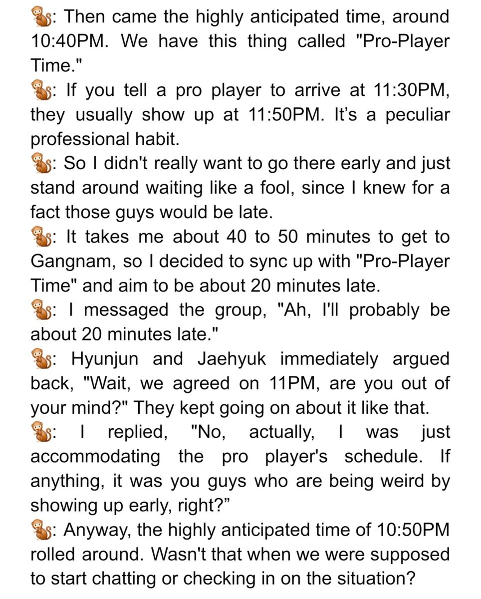 orangeprinted's tweet photo. Doran was the first person to remind everyone about the GEN22 meet up happening that night.

What Lehends said before this clip:

(Cute Doran and Ruler teasing Lehends 😆) https://t.co/nx6L607Mhr