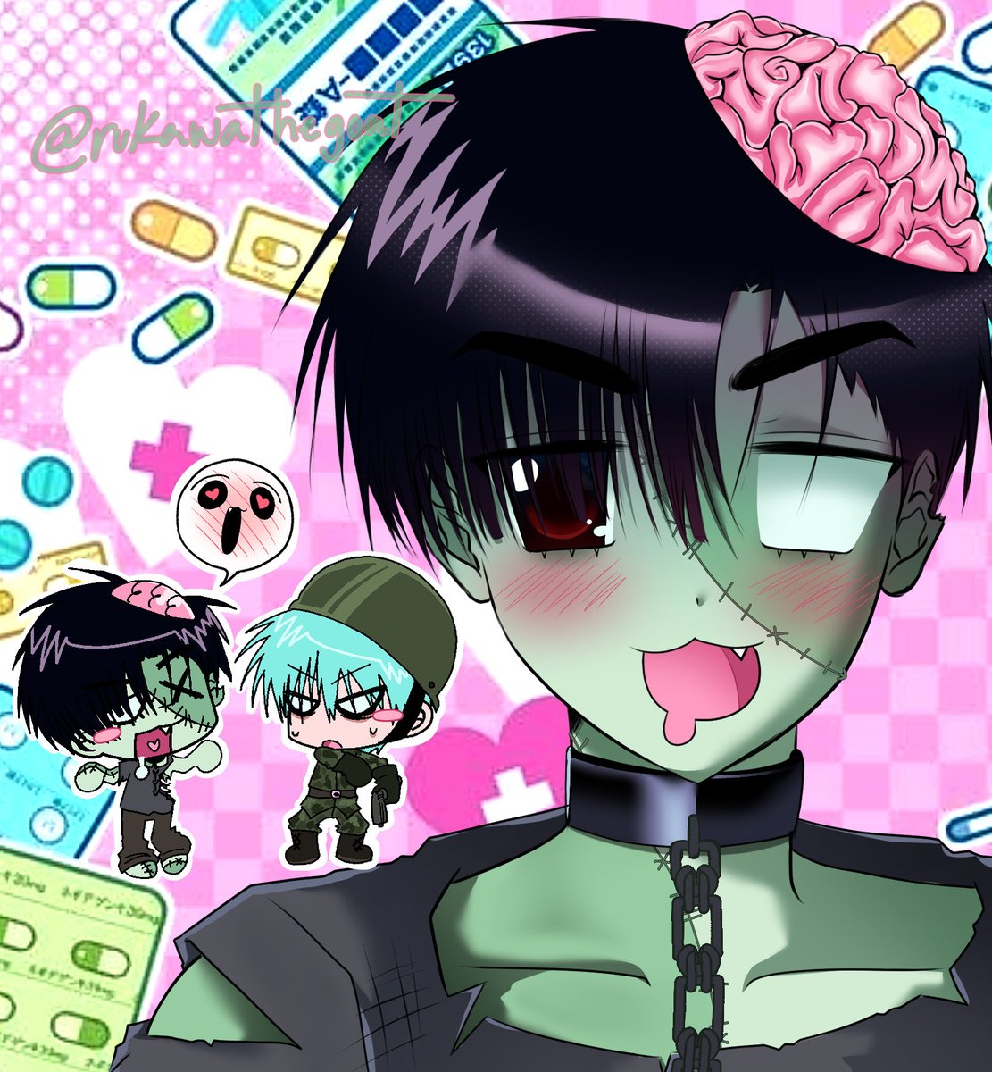 RukawaAkipaw's tweet photo. (¬ºཀ°)¬ ᯤ ♡ #ivantill #Moe #ALNST_IVAN #alienstage #zombie https://t.co/CRyuM20vcY