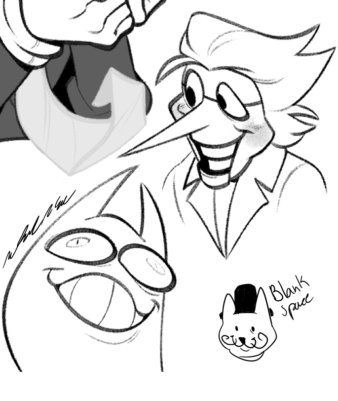 abshiki's tweet photo. doodles #spamton #friend #tobyfox https://t.co/WTzc0EOlr8