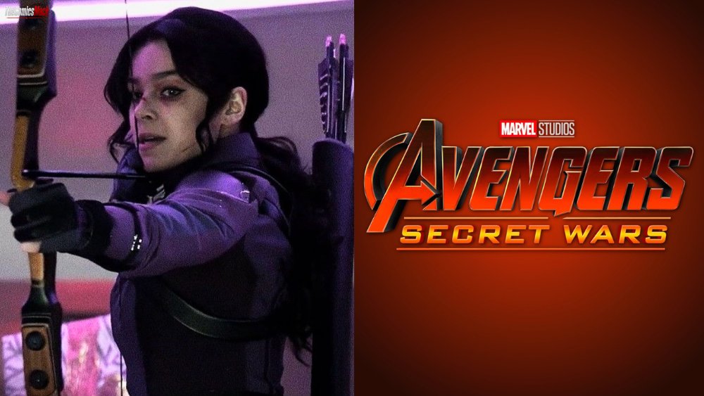 TheComicsShows's tweet photo. Hailee Steinfeld will return in Avengers: Secret Wars as Kate Bishop/Hawkeye, being one of the main characters.

December 17, 2027 in theaters.

Via. https://t.co/e9uQucLrVh https://t.co/4THp6tKNjU