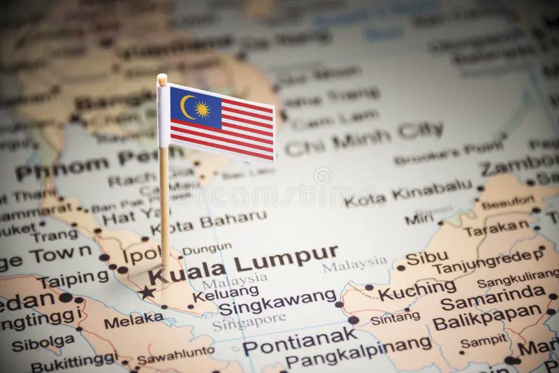 formula_podium's tweet photo. Malásia 🇲🇾, situada na península Malásia, sudoeste da Ásia. Fronteiras com Singapura 🇸🇬, Vietnã 🇻🇳, Brunei 🇧🇳 e fronteiras marítimas com Indonésia 🇮🇩 e Filipinas 🇵🇭. Banhada pelo Mar da China Meridional.
#malaysia #asia #bahraingp #singapure #vietnan #brunei #formula1 #f1 #maps https://t.co/mwqIur89gd