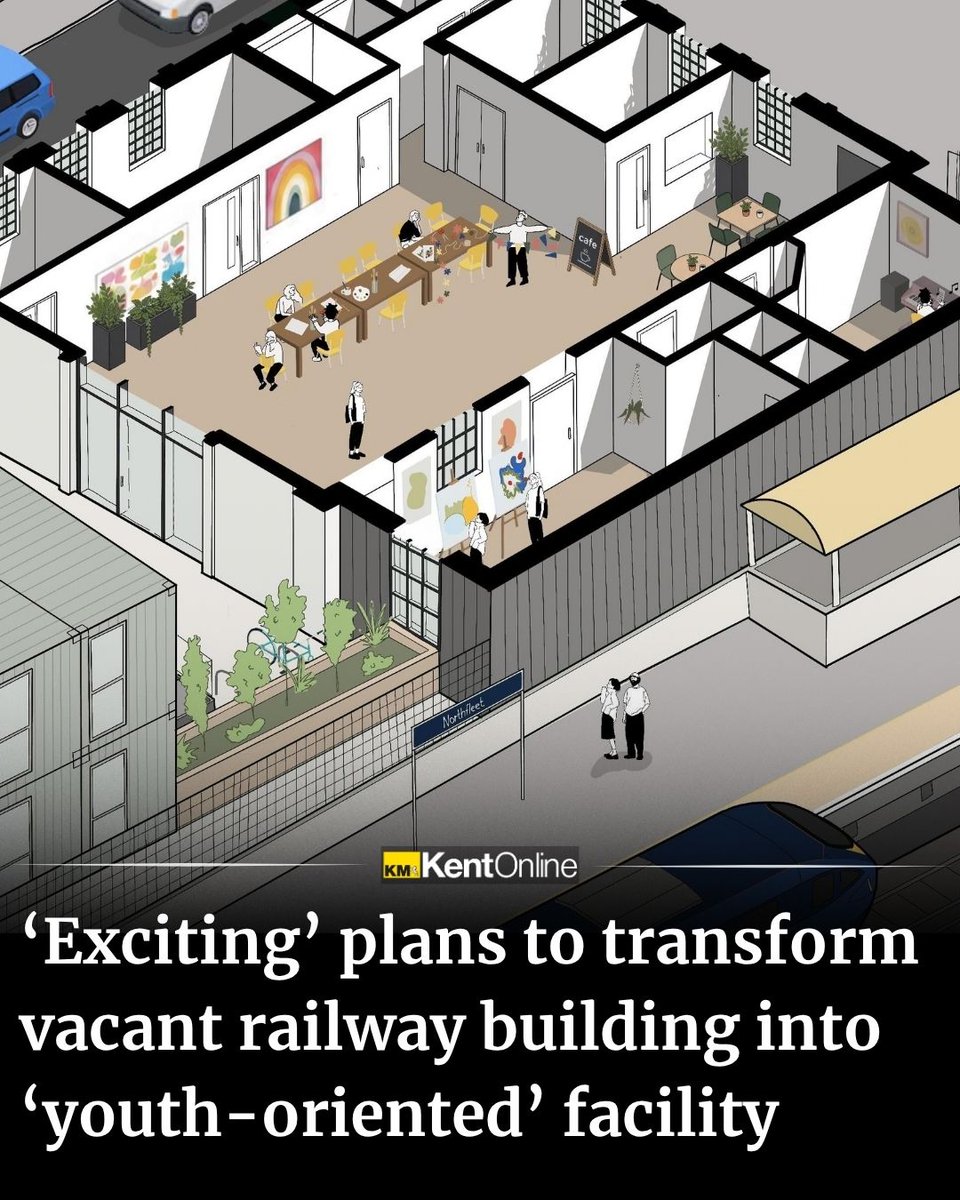 KMGravesend's tweet photo. It's so good to see some life put back into empty buildings 
Read more: https://t.co/ot9lvurnnP https://t.co/kYgdDQy234
