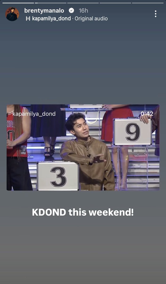 ParaKayBrenty's tweet photo. Daily Brent Manalo

October 1, 2026
Instagram story - brentymanalo

+ https://t.co/fmG7hDcQZZ