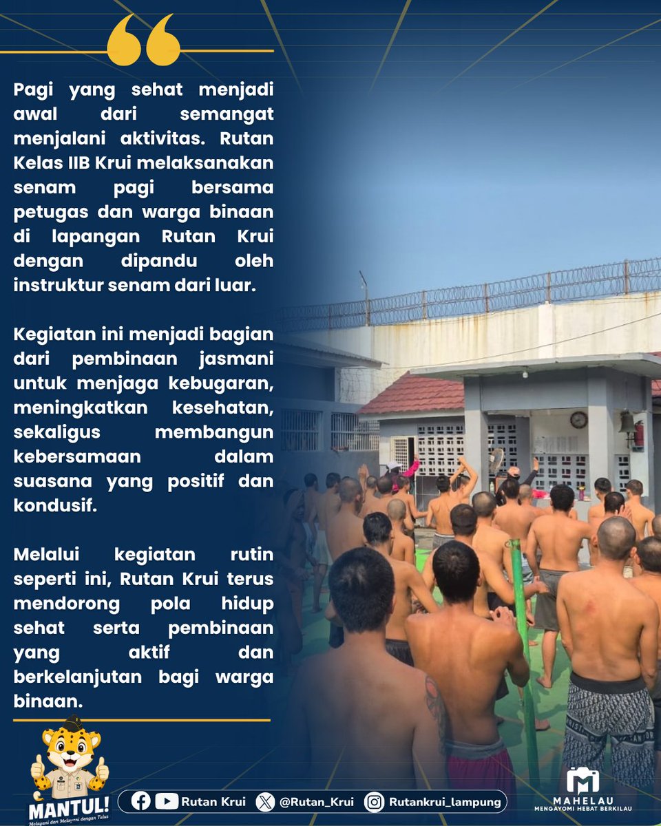 RutanKrui's tweet photo. SEHAT BERSAMA, SEMANGAT BERSAMA! https://t.co/IPWa2WmD8p
