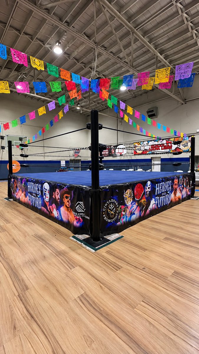 CDOPromotions's tweet photo. 🔥 ¡El ring está listo y estamos más cerca que nunca! 🔥

Este sábado 3 de octubre, El Paso recibe a La Leyenda Azul, Blue Demon Jr. en HÉROES DEL FUTURO. 💙🤼‍♂️

🎟️ https://t.co/a45olehSGE
#HeroesDelFuturo #BlueDemonJr #ElPaso https://t.co/0IsZhISMPb