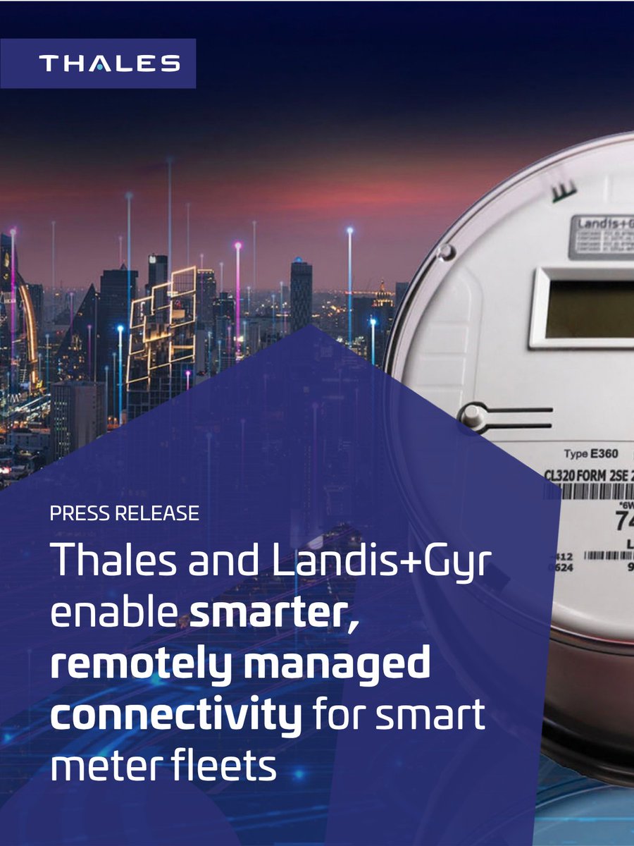ThalesDigiSec's tweet photo. 📣 NEWS: Together with Landis+Gyr, we are taking an important step towards smarter, more resilient and future-ready energy infrastructure. 🤝

Learn more 👇
https://t.co/EWY6nD0wHO https://t.co/tNlvy2nJV7