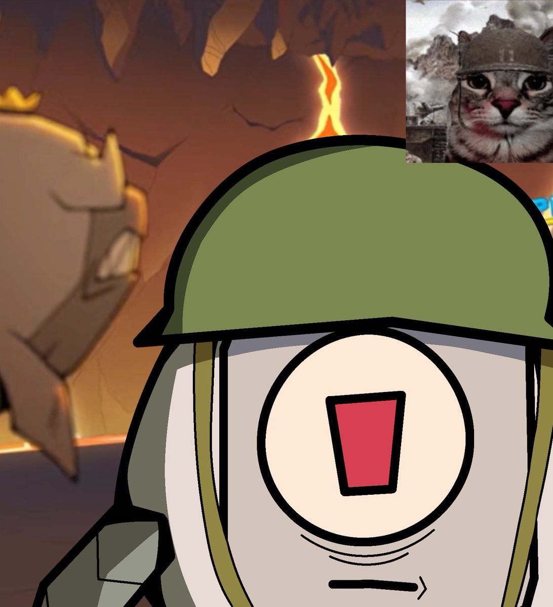 kazta3d's tweet photo. "He saw things he shouldn't have" Gameoverse Tober  day 2 @GameoverseTober  #Gameoversetober #Gameoversetober2026 https://t.co/WQDqcI5GVQ