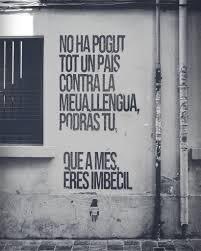 NacionalistesPV's tweet photo. A tots els valencians que reneguen de la llengua dels seus pares i iaios.
A tots els nouvinguts que no respecten la llengua que parlem.
A tots els que conspireu des de les institucions per fer desaparèixer el valencià de la nostra vida.

NO PODREU AMB NOSALTRES !! https://t.co/Xy06rqWes3