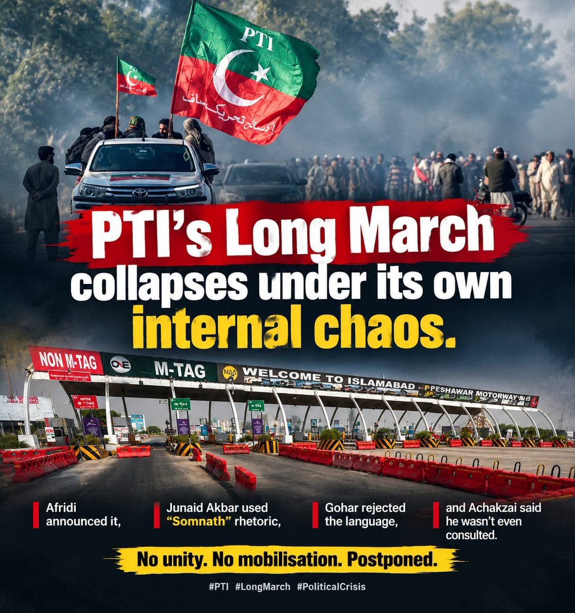NationTalk5's tweet photo. PTI continues to face internal disagreements over leadership and its long-march plans, while its focus stays on Islamabad. Meanwhile, KP is dealing with serious security and governance challenges that need attention.

#PTI #longmarch https://t.co/NbuuDnVntb