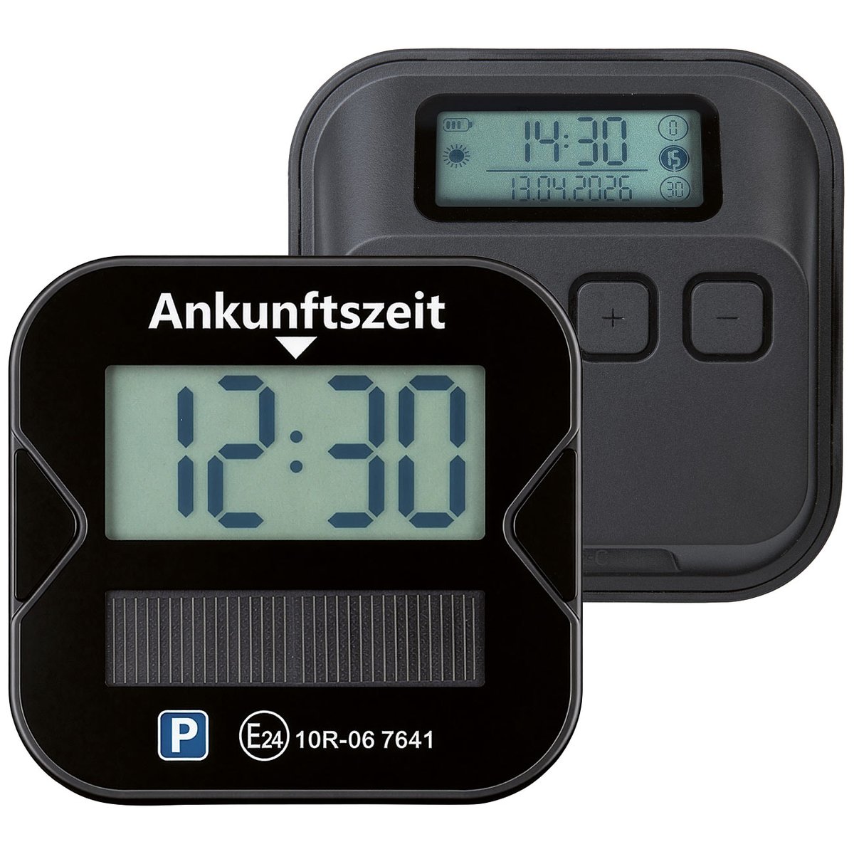 PEARLGmbH's tweet photo. •Mit ECE-Zulassung, offizielle Zulassung vom Kraftfahrt-Bundesamt gemäß StVO
•In bis zu 3 Fahrzeugen nutzbar dank Magnet-Befestigungen
•2 Displays: Front-Display zeigt Ankunftszeit, Rückseiten-Display für Einstellung
•Ankunftszeiten anpassbar:
https://t.co/sSiKh7ffpa https://t.co/ec170cCSxQ
