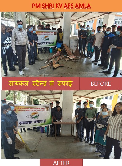 KvAmla's tweet photo. Special Campaign 6 at PM SHRI KV AFS AMLA 
#specia1Campaign6
#specialcampaign6
@KVS_HQ , @kvs_bhopal ,@katiyarmadanM, @katiyarmadan https://t.co/Ost5qu4QZX