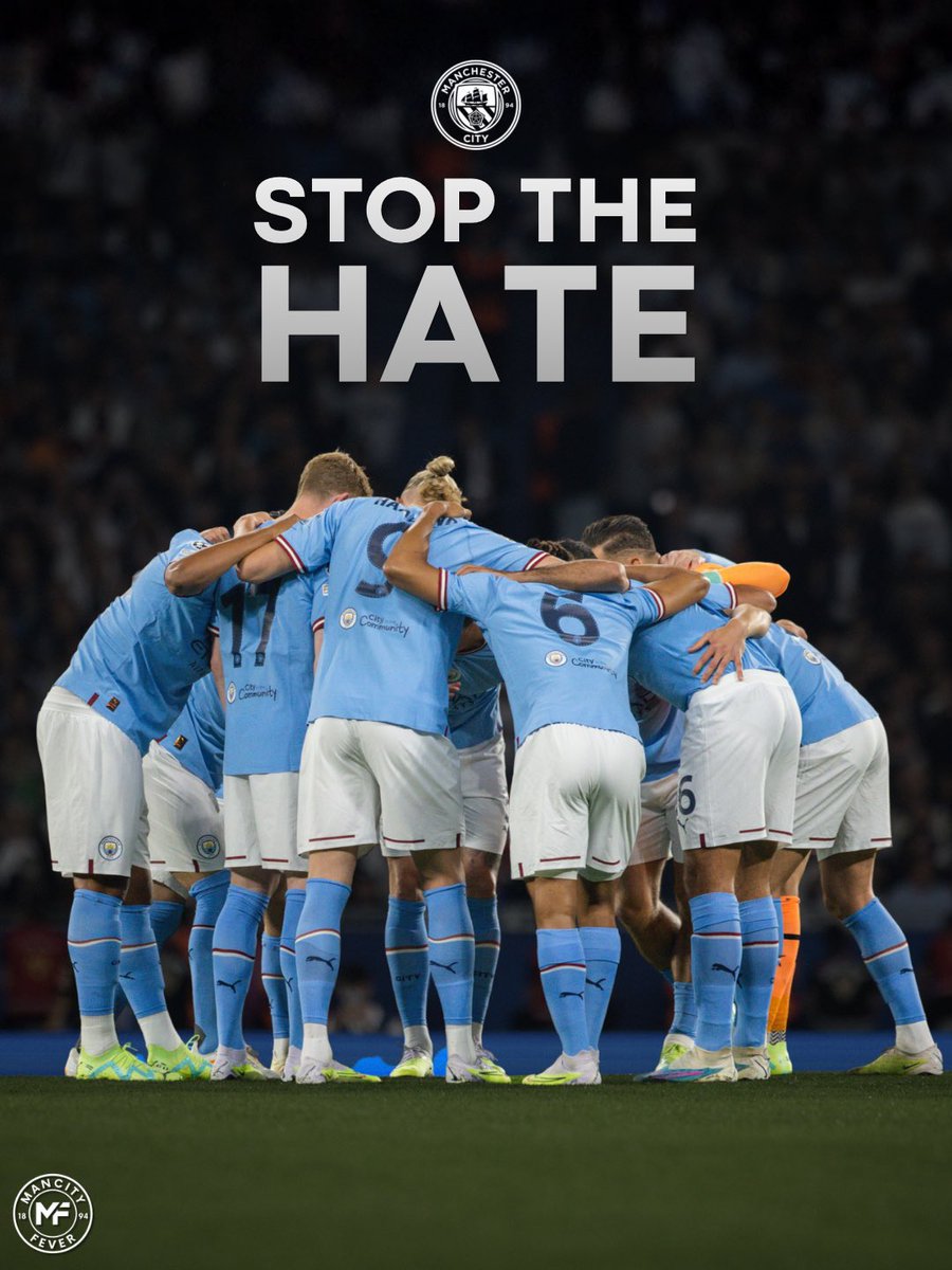 MCFCsplendor's tweet photo. They’re trying to ruin our reputation, they’re racially abusing us, they’re hurling insults at us and they’re still begging us for trophies but guess what? We still Remain the Best club in the world and the BIGGEST Club in England #Mcfc https://t.co/N3XNpPrznQ