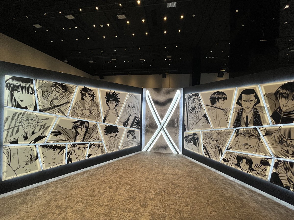 Tsurugichen1989's tweet photo. るろうに剣心元画展in 台北に来ました
#るろうに剣心
#神劍闖江湖展@ichibanjapan.event https://t.co/q4qci36nhr