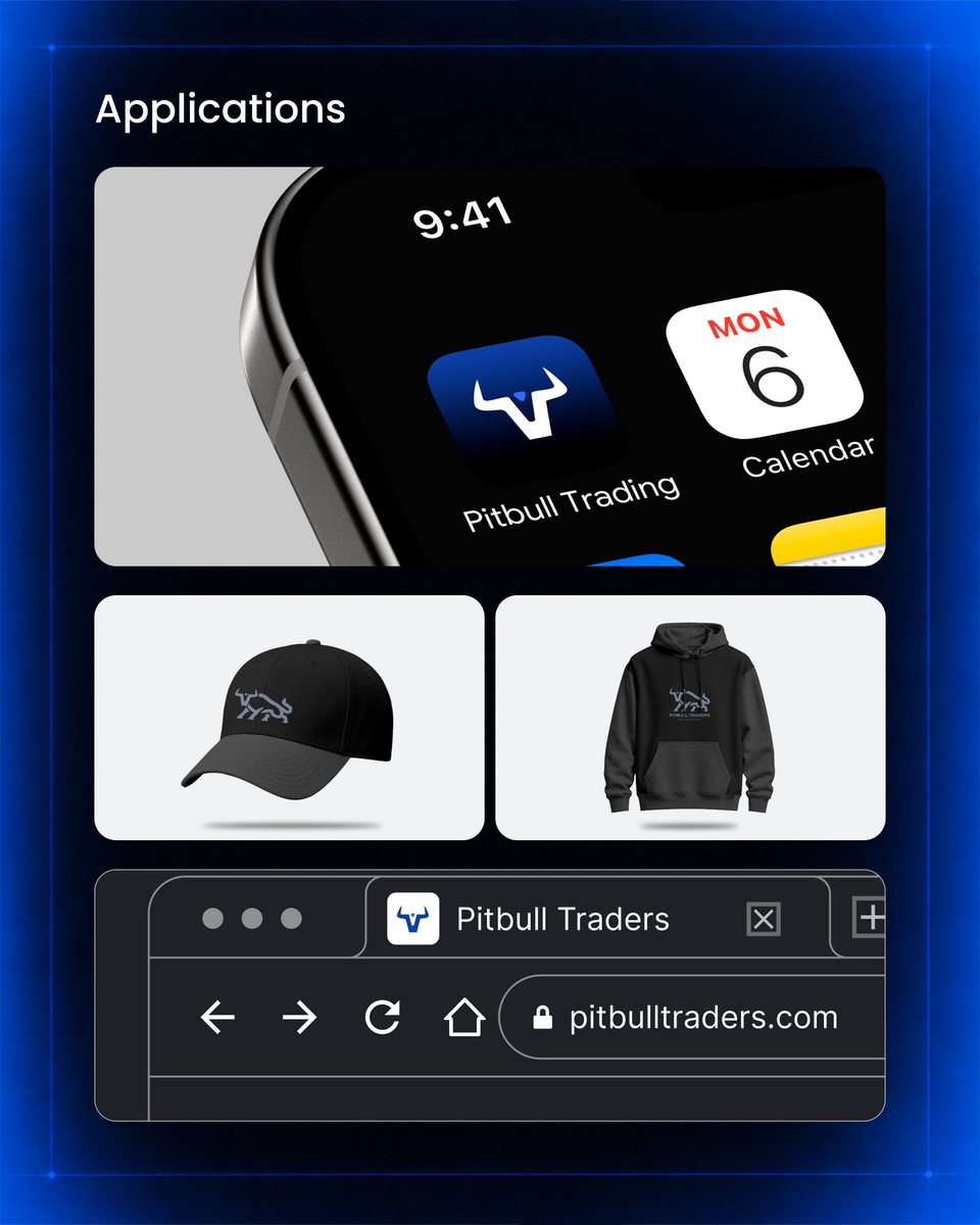 srknhrsgnl's tweet photo. Pitbull Traders Logo redesign, 2025
Old: a detailed bull illustration that blurred at small sizes.
New: a geometric bull drawn as one charging motion, with a custom wordmark that borrows the horns for its T. 🐂

Full case study 👉 https://t.co/8hb2L1NG7B https://t.co/o8L7BUzjR2
