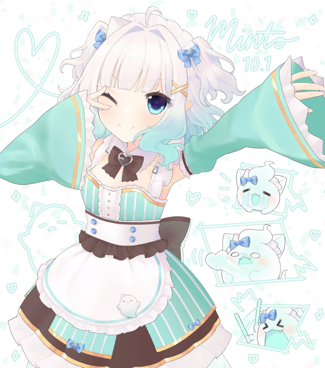 nichii0's tweet photo. Happy Birthday Minto!!! Here’s to another year of afterlife 👻✨ #Fantography #MintoDemon3D https://t.co/6NE4Xfbtok