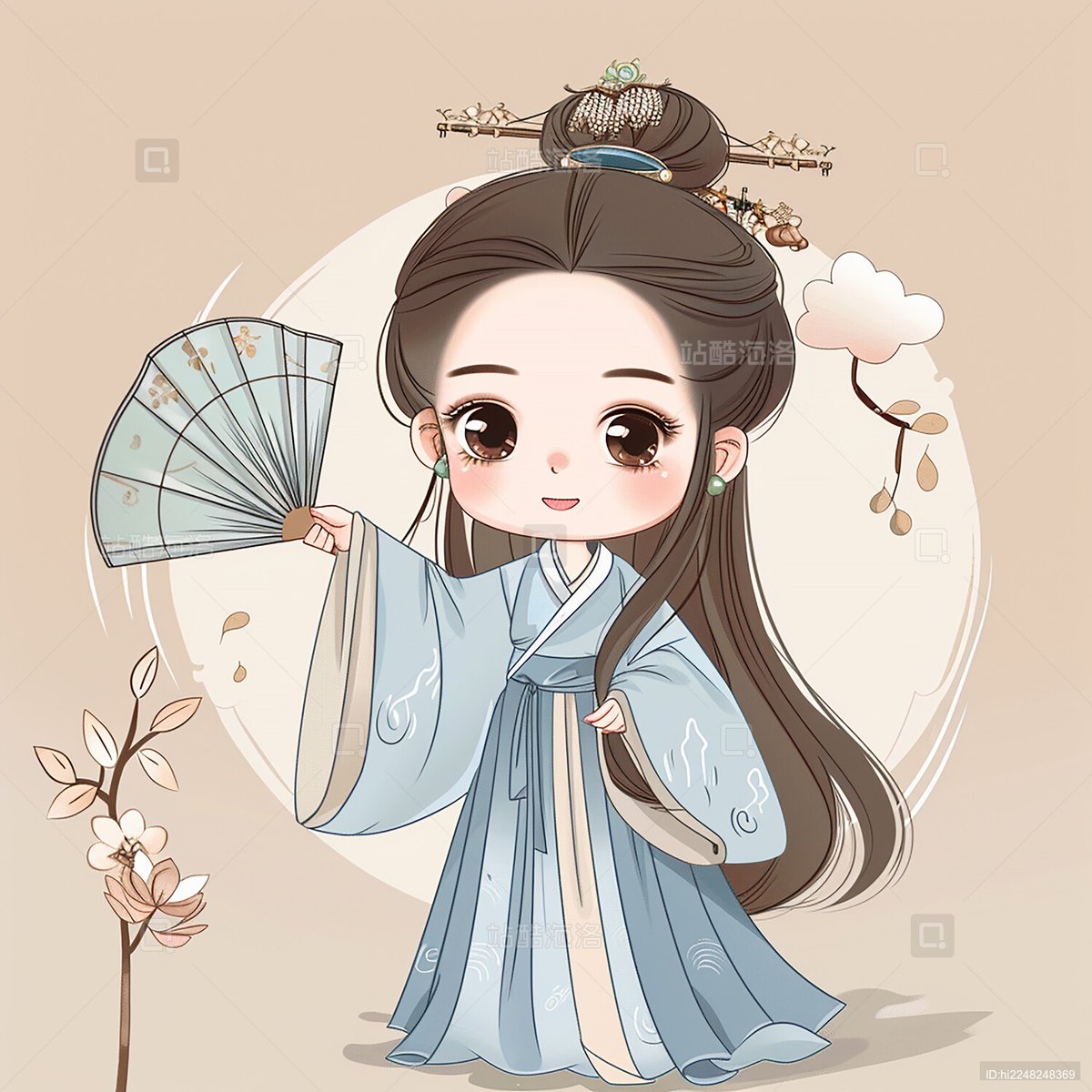 DigitalBluo1mv's tweet photo. [The one who holds the hexagrams is sending fans! Such a charming scene~]， https://t.co/0tA5LeWxk9