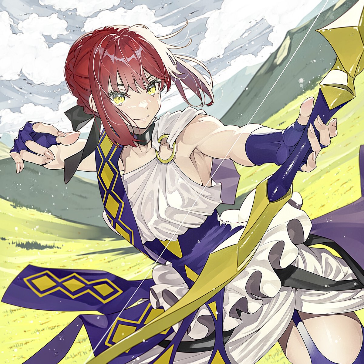 koko_0316a's tweet photo. ヒッポリュテ(Hippolyta) 
#FGO #strangefake https://t.co/wOO8cdLjvY