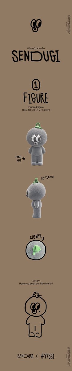 jeongsewoon_twt's tweet photo. #97531 NEW ARRIVAL! 
ꕤ SEN-DUGI Edition ꕤ

1. FIGURE (SEN-DUGI Edition)｜18,000
2. CLICKER (SEN-DUGI Edition)｜12,000

▫️예약 판매 일정: 10/2 3PM ~ 10/18 11:59PM 마감
▫️판매처: CAM 프롬스토어
🔗 CLICKER https://t.co/DvTW6FQo4u
🔗 FIGURE: https://t.co/GthxTwPe9d

센더지 피규어와 클릭커는 예약 구매 수량에 한해 제작됩니다. 따라서 수령 받으시는 일정이 조금 늦어지는 점 양해 부탁 드리며, 센더지가 최대한 여러분에게 빨리 찾아갈 수 있도록 최선을 다해 보겠습니다! 🫡

#JeongSewoon #정세운
