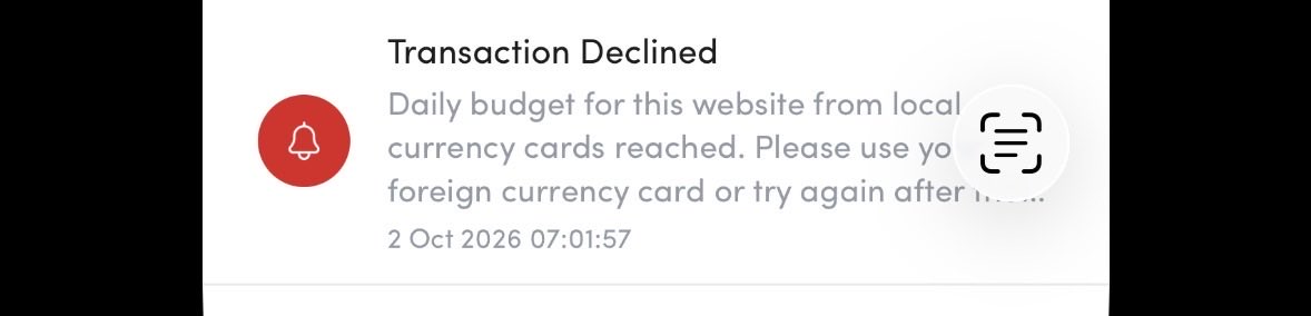 cheballoo's tweet photo. @dash8x 07:01. @bankofmaldives lying. There never was a limit. If it is there, maybe first-class citizens get it. https://t.co/534lvOXv9x