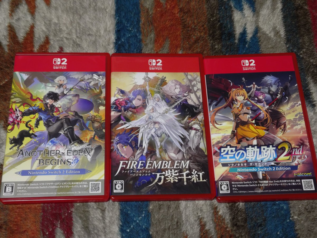 tencho1918's tweet photo. もう10月か〜早いね

今月も3本購入予定のゲームがある中、
先月購入したゲーム3本中アナザーエデンしかやれてねぇ

これはエルデンリングが面白すぎるのが罪

＃ゲーム
#積みゲー https://t.co/SBcHr4Ofuz