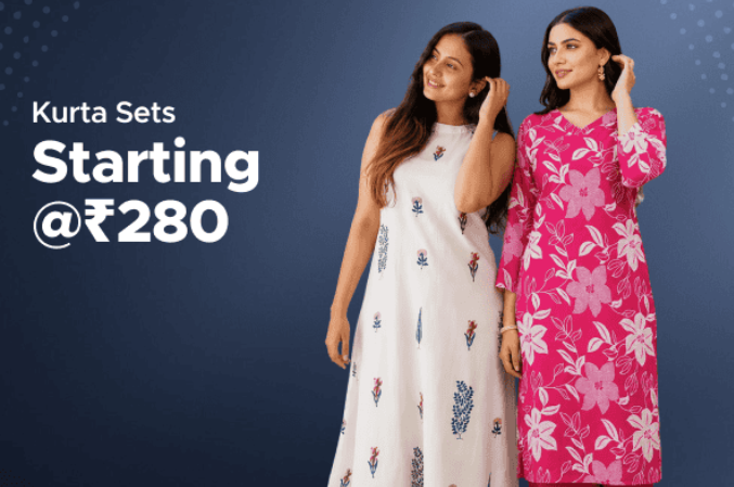 shratales_owner's tweet photo. AJIO ALL STARS SALE CURTAIN RAISER IS LIVE!
Kurta Sets Starting @ Rs 280 Only
Grab your offer now: https://t.co/fFB05wxi8R
#kurtaset #ajio #saleislive #shopping https://t.co/C34gO1Rupx