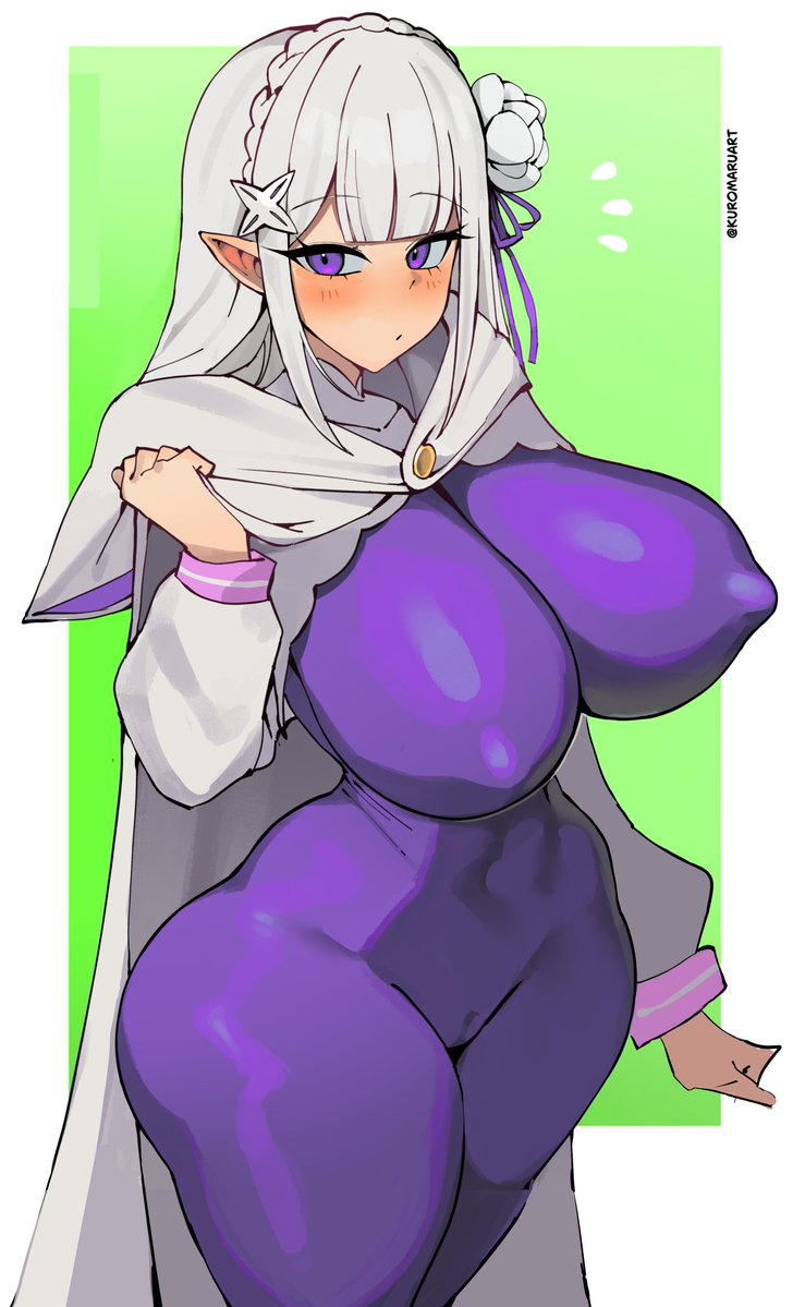 kuromaruart's tweet photo. Emilia https://t.co/BuOdGs0ItX