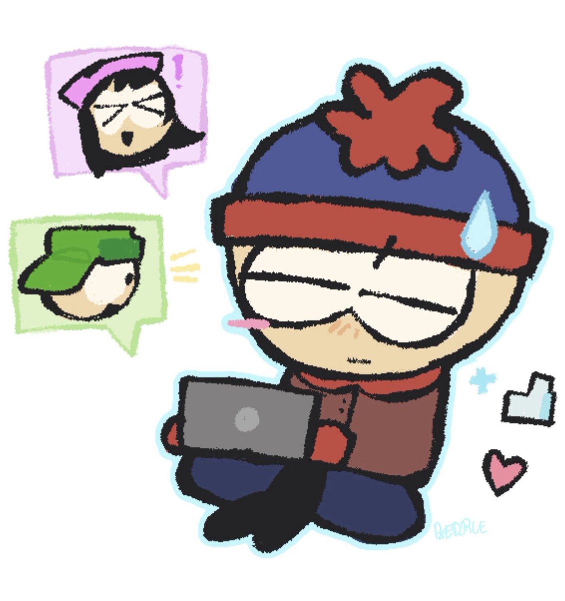 berruefest's tweet photo. you have 2 friends 
#southpark https://t.co/LUk6bVtaO6