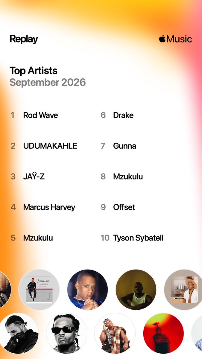RealSihleIV's tweet photo. Let’s see your Apple Music replay for September 🔥👀 https://t.co/0iSWcBB4J9