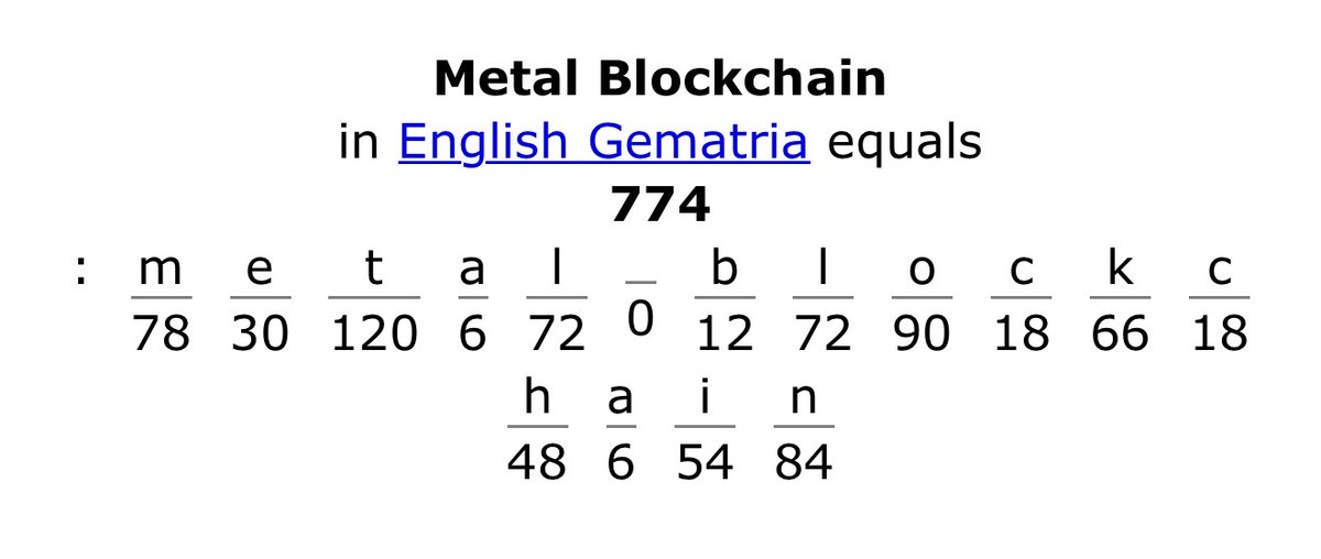 xprfanboy's tweet photo. @VisionTechX @BlueHawkLegend Cool! 
DTC goes live = 996 and 774
October fourth = 996
Metal Blockchain = 774
The question is, it’s 10/04 or 10/14 or 24?
And what year… https://t.co/Ee7HqLTuKE