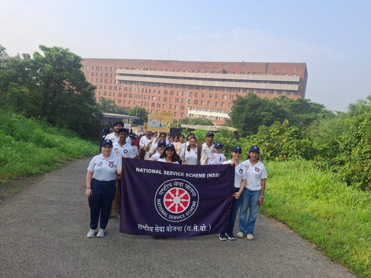 YASMinistry's tweet photo. MY Bharat NSS Unit of Amity University Maharashtra organised a Walk for Nasha Mukt Yuva under ‘My Health, My Pride’, as part of the 100-weeks Sankalp of Nasha Mukt Yuva for Viksit Bharat, promoting fitness, healthy lifestyles and a drug-free India.

#NashaMuktYuva #MYBharat https://t.co/HSElnBbxmd