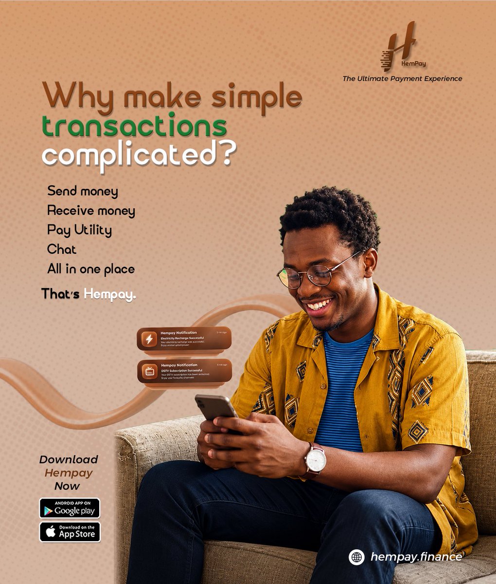 hempayfinance's tweet photo. You know that moment when you’re trying to sort something out and the process starts feeling like a full-time job?

Some things should simply work when you need them to.

HemPay keeps the everyday experience straightforward, so you can get on with your day.

#HemPay https://t.co/wUTrIzXdeM