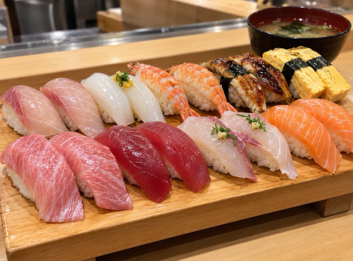 pedrolosada1's tweet photo. 寿司食べ放題の初手。 https://t.co/pWgs4xnAzu