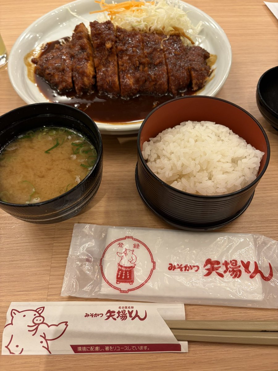 Fxrailways's tweet photo. 遅い昼ごはんを名古屋めしでいただきます😊 https://t.co/WHajt0zjqX