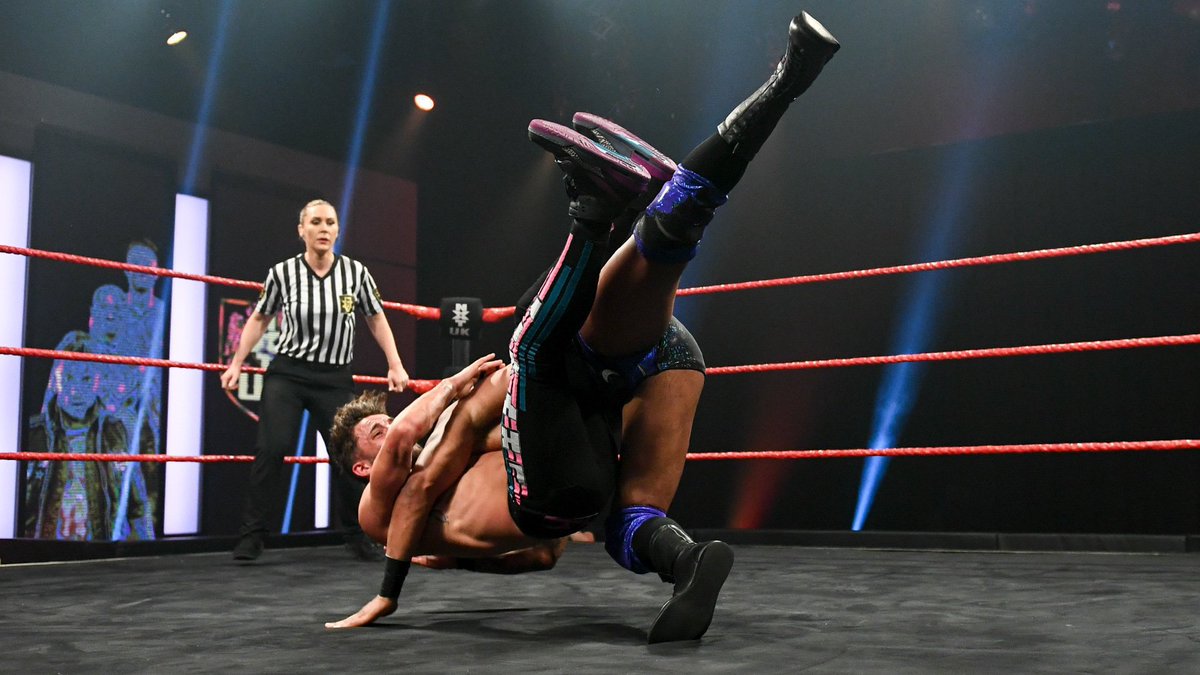 NXTUK_Legacy's tweet photo. Oct. 1, 2020:
At BT Sport Studios, Kenny Williams defeated Amir Jordan and Ashton Smith in the Wild Card Triple Threat Match to become the final entrant in the #NXTUK #HeritageCup Tournament.
πΈ WWE https://t.co/kmNp5ghr3t