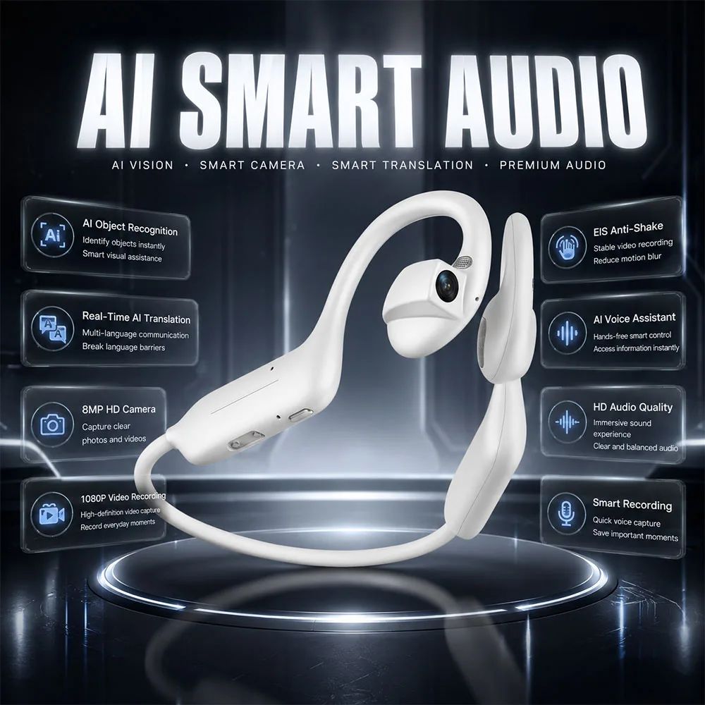 smartfindsio's tweet photo. 🔥 Bluetooth Earbuds with 1080P UHD Camera and Translation - 49.39€ / $51.86 
https://t.co/zEsKfyKmX1
#aliexpress #deals #finds https://t.co/8t0G4SeGcc