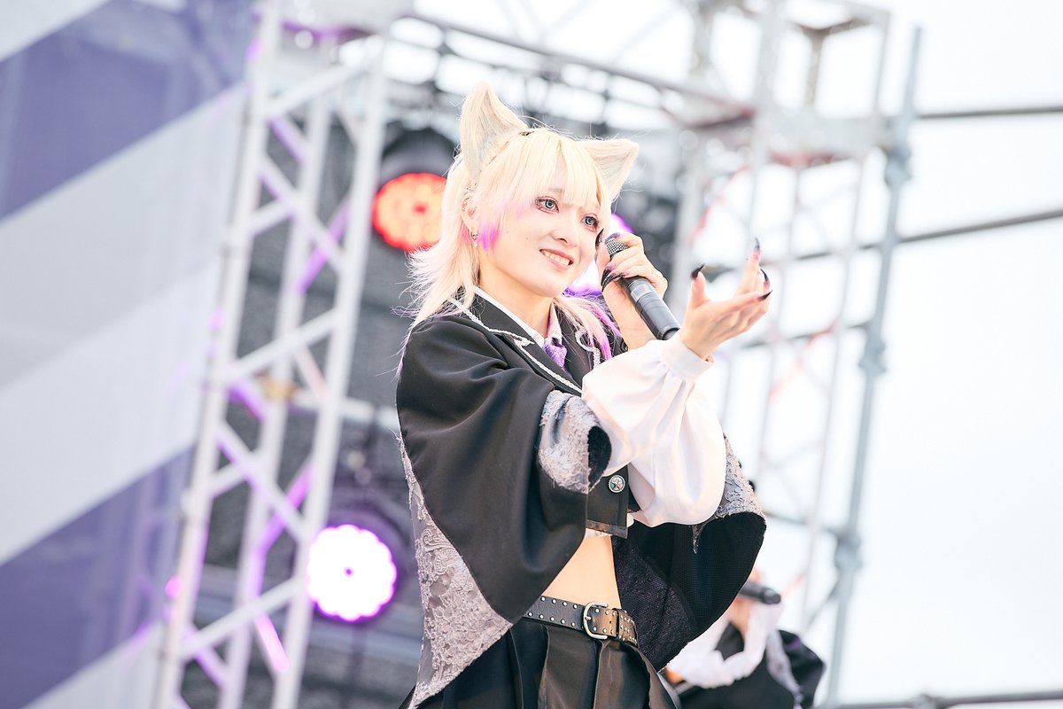 kurofes_dashin's tweet photo. ＼ #クロフェス2026 ライブフォトが届いたしん／

オニキスステージ
戦国アニマル極楽浄土さんだしん！

—————————
クロフェス2026
7年目 ラッキー7アイドルフィーバーだしん！
＠稲毛海浜公園プール
💻https://t.co/QeMr9u26A9
🎫https://t.co/RJDozgrbTw
当日券もあります！
————————

#クロフェス https://t.co/J5T1Yh0a3y