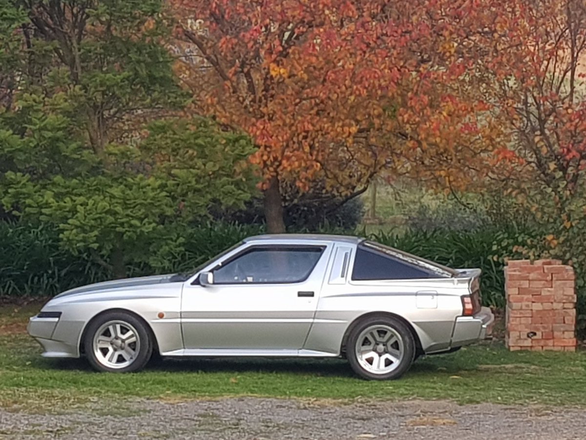 ss_aus_'s tweet photo. 80’s spawned some cool cars 😎🏁1988 #Mitsubishi #Starion GSR-VR 2.6 Turbo https://t.co/EMd1hS8gKQ