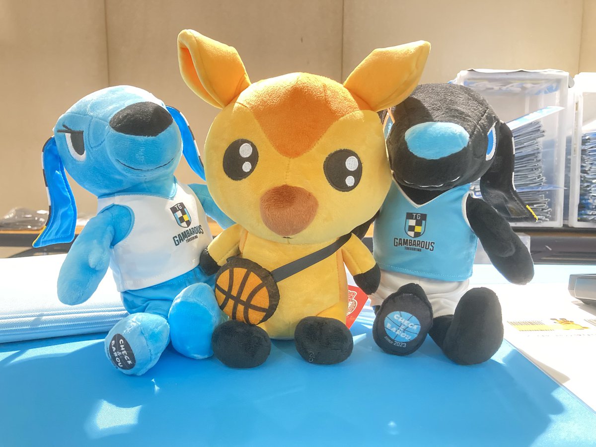CHECK_and_BAROU's tweet photo. 明日から奈良戦🦌
会場ではバンビシャス奈良グッズが販売されるとかされないとか…
ボクたち新しいおうちに招かれたいのです♪
(U･ᴥ･)(๑•ᴥ•๑)(･ᴥ･U)
#シカッチェ https://t.co/Zl1TXXk7Tb