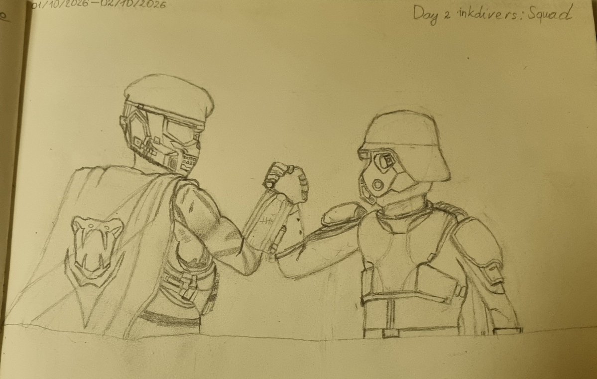 TheWofly's tweet photo. #inkdivers day 2 - Squad

Squad unity must be upheld even among divers of different units and operational values. https://t.co/8lkBJT4iSa