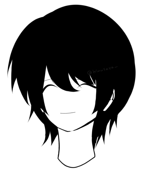 kinusaya___'s tweet photo. 男性を描くことで髪の感覚を知ろうで描いた顔 https://t.co/HRZoTxOU2A