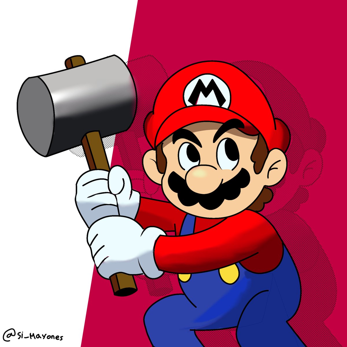 Si_mayones's tweet photo. Pak mayones 💪🏻

#Supermario #Supermariofanart #Artwork #マリオ #Mario https://t.co/CugpPPMPqk